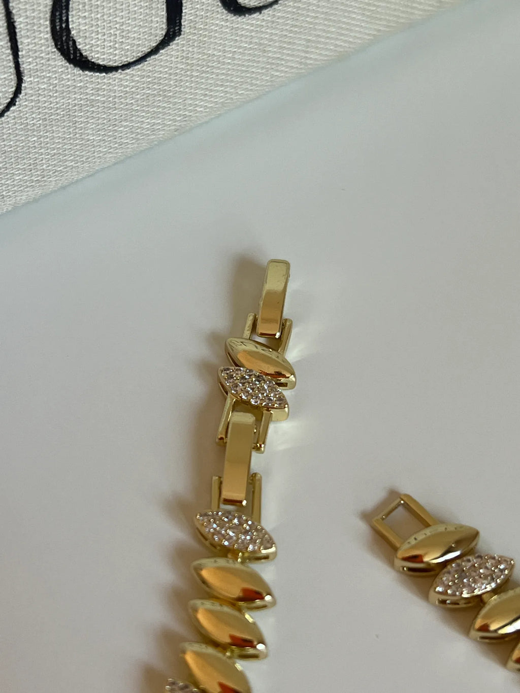STANZA Luxury Bracelet Stack - Gold & Crystal Collection